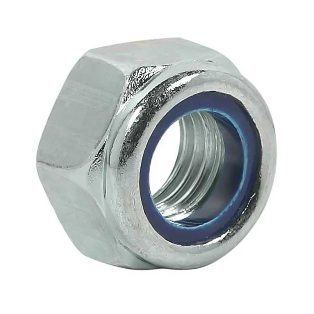 Porca em Aço Galvanizado 8.8 Auto Travante